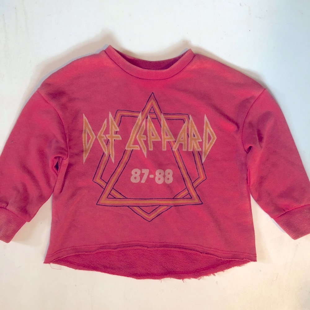 Def Leppard Rock N Roll Band Toddler Sweashirt